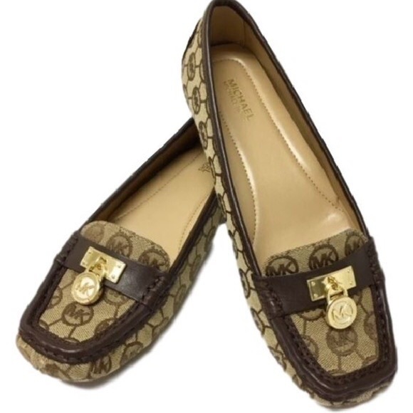 Michael Kors Hamilton Monogram Jacquard Loafers - Picture 4 of 7